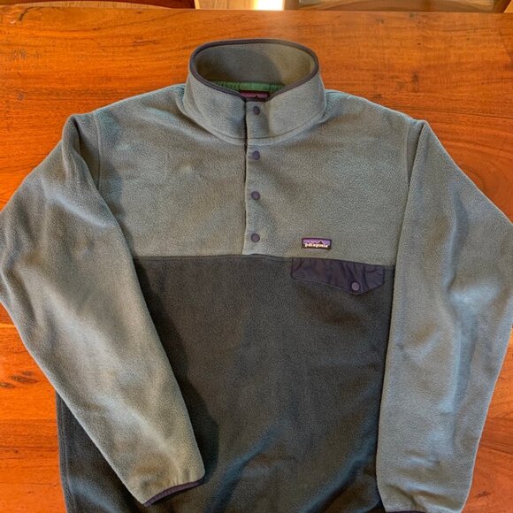 Patagonia Lightweight Synchilla Snap-T Fleece Pullover Large Men’s Hiking Campin